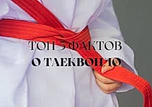 SECTION "5 FACTS ABOUT SPORT": TAEKWONDO